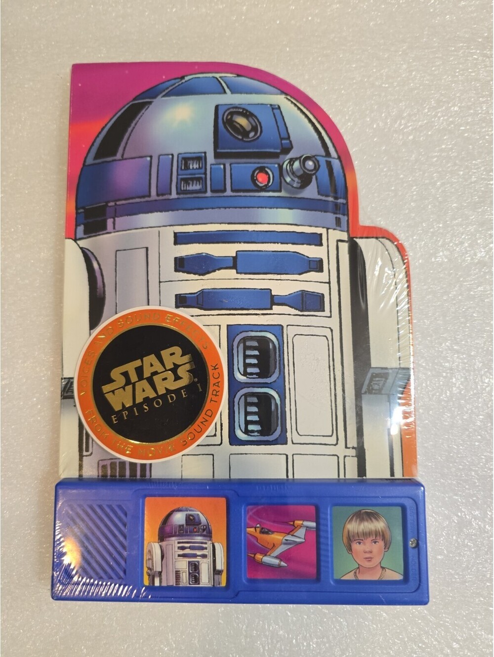 Star Wars Episode 1 R2-D2 Play-A-Sound Children's Book 1999 WORKS SEALED